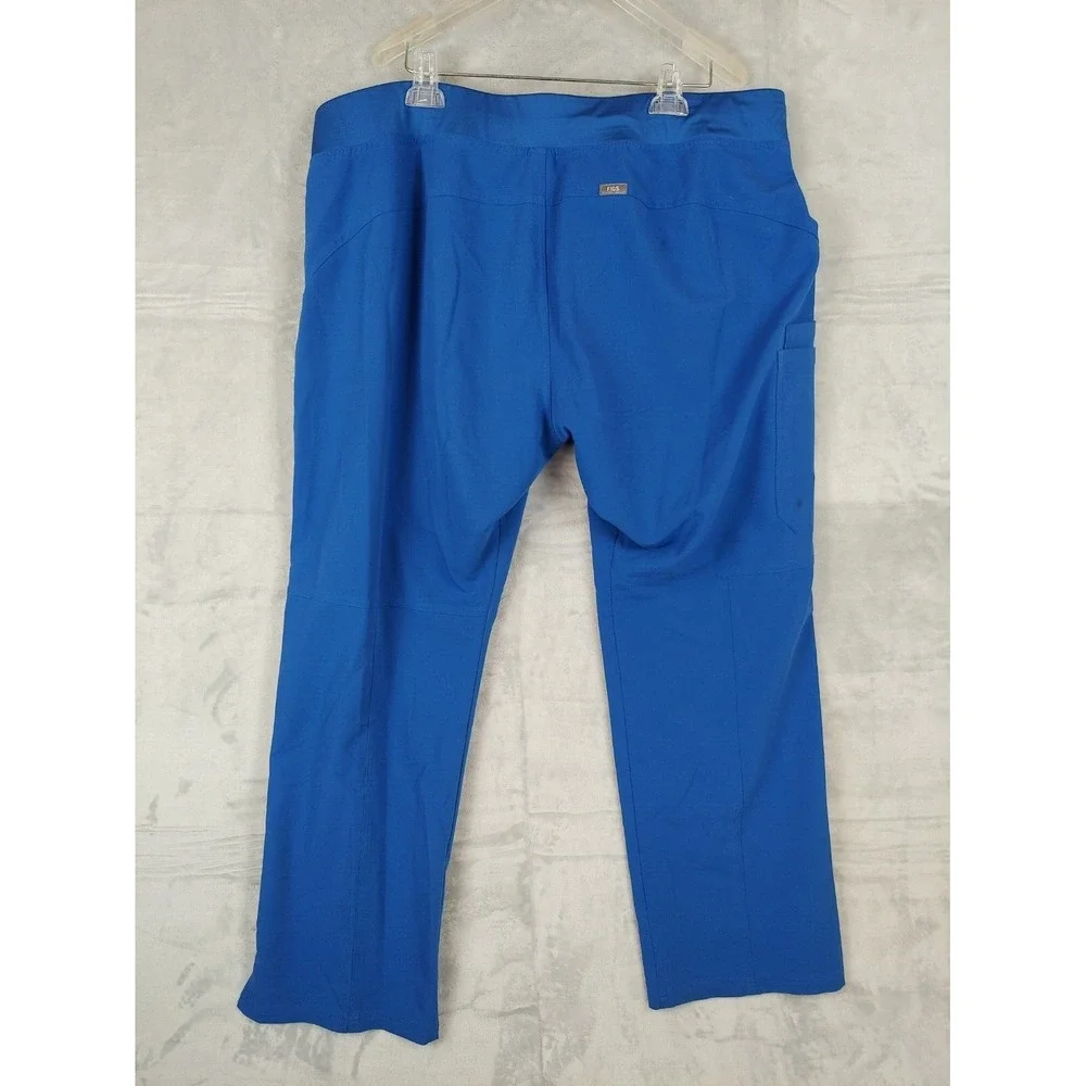 FIGS Mens XXL Blue Technical Collection Scrub‎ Pants Pockets 41x30.5